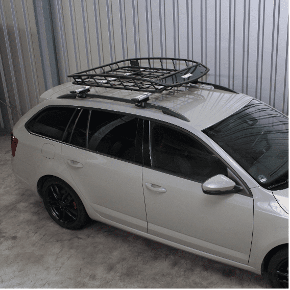 Fahrradträger (Aluminium / Kunststoff, silberfarben / schwarz), Dachträger, Trägersysteme