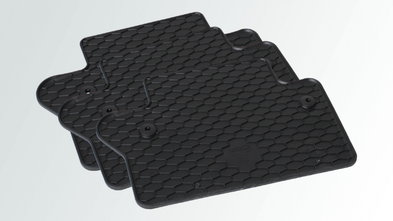 Benutzerdefinierte Doppelschicht Auto Fußmatten für 95% Autos