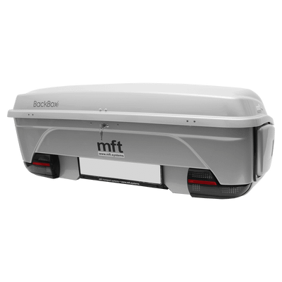 Transportbox mft BackBox für Tragemodul BackCarrier - 300 Liter Stauraum 57  kg Zuladung 150 cm x 53cm x 53cm bei Rameder